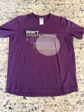 Star Wars Purple Graphic Short-Sleeve Tee - Rebel Print